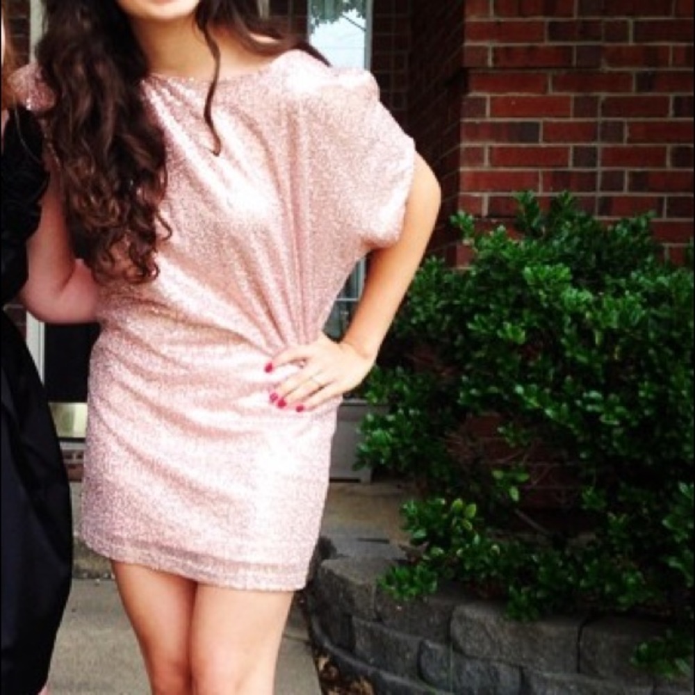 Pink sequin Party dress